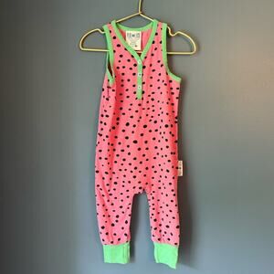 Purl lamb watermelon romper